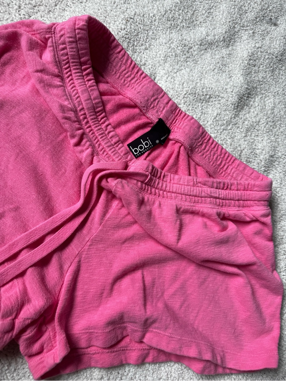 bobi Pink Athletic Shorts
